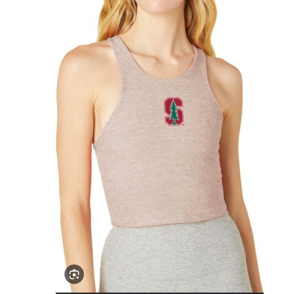 Beyond Yoga Stanford University Spacedye Cropped Tank Size: XS